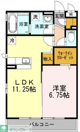 フォルテーヌIVの物件間取画像
